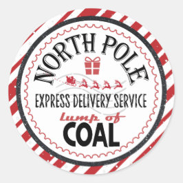 リスいけなト | Lumps of Coal from the North Pole ラウンドシール