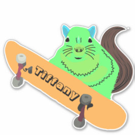 リスいけなリ#118女の子の名前 シール