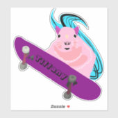 リスいけなリ#127女の子の名前 シール (シート)