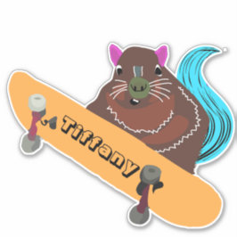 リスいけなリ#132女の子の名前 シール