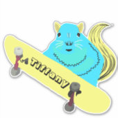 リスいけなリ#134女の子の名前 シール (正面)