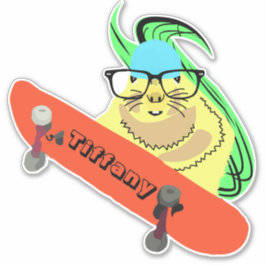 リスいけなリ#140女の子の名前 シール