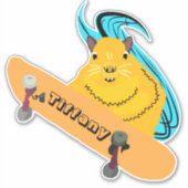 リスいけなリ#141女の子の名前 シール (正面)