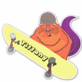 リスいけなリ#143女の子の名前 シール