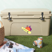 リスいけなリ#143女の子の名前 シール (クーラー)