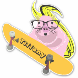 リスいけなリ#147女の子の名前 シール