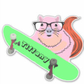 リスいけなリ#149女の子の名前 シール (正面)