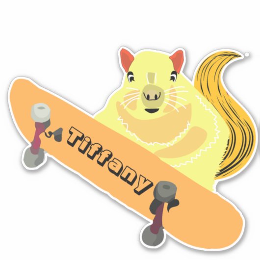 リスいけなリ#169女の子の名前 シール (正面)