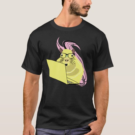 リスいけなリ#197aughtyリス#196Tシャツ Tシャツ (正面)