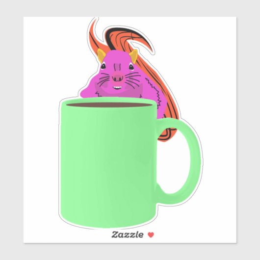 リスいけなリ#978ステッカー シール (シート)