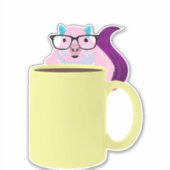 リスいけなリ#978ステッカー シール (正面)