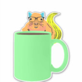 リスいけなリ#978ステッカー シール (正面)