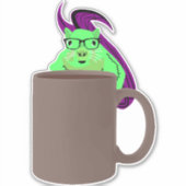 リスいけなリ#978ステッカー シール (正面)