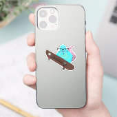 リスいけなル#1012名前をカスタムするスケート シール (スマートフォン)