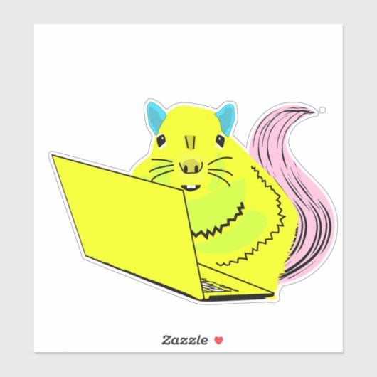 リスいけなル#111 シール (シート)