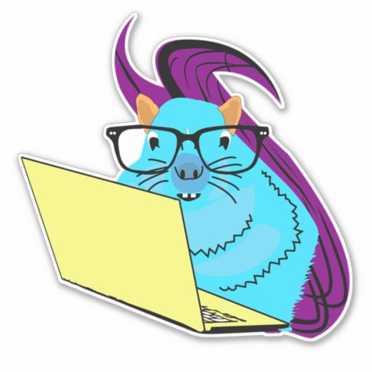 リスいけなル#120 シール (正面)