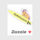 リスいけなル#124サーフィン シール (シート)