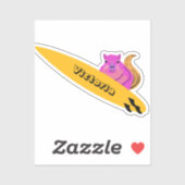 リスいけなル#1489サーフィン シール (シート)