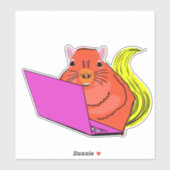 リスいけなル#158 シール (シート)