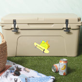 リスいけなル#161スケートボード シール (クーラー)