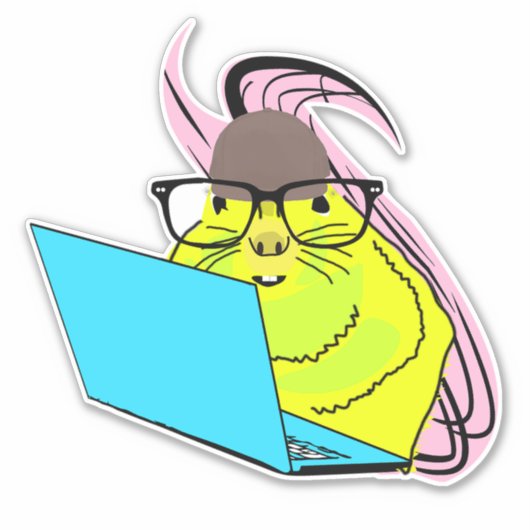 リスいけなル#162 シール (正面)