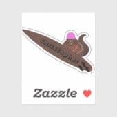 リスいけなル#174サーフィン シール (シート)