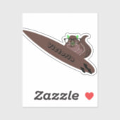 リスいけなル#1951サーフィン シール (シート)