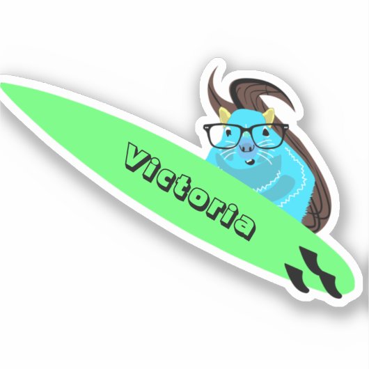 リスいけなル#1988サーフィン シール (正面)