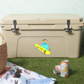 リスいけなル#199ヘイリースケートボード シール (クーラー)