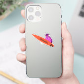 リスいけなル#2100サーフィン シール (スマートフォン)