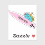 リスいけなル#2196サーフィン シール (シート)