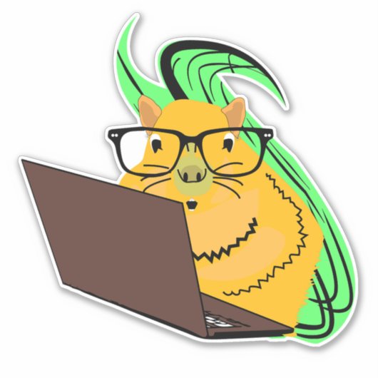 リスいけなル#228 シール (正面)