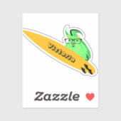 リスいけなル#2325サーフィン シール (シート)