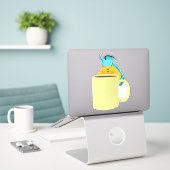 リスいけなル#316 シール (デスク上のノートパソコン)