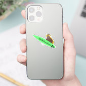 リスいけなル#364サーフィン シール (スマートフォン)