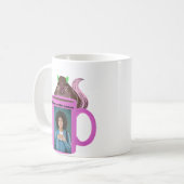 リスいけなル#366コーヒーヒト コーヒーマグカップ (正面左)