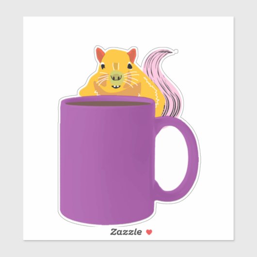 リスいけなル#411 シール (シート)