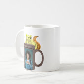リスいけなル#419コーヒーヒト コーヒーマグカップ (正面左)