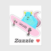 リスいけなル#439ブレットスケートボード シール (シート)