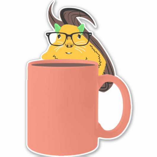 リスいけなル#515 シール (正面)