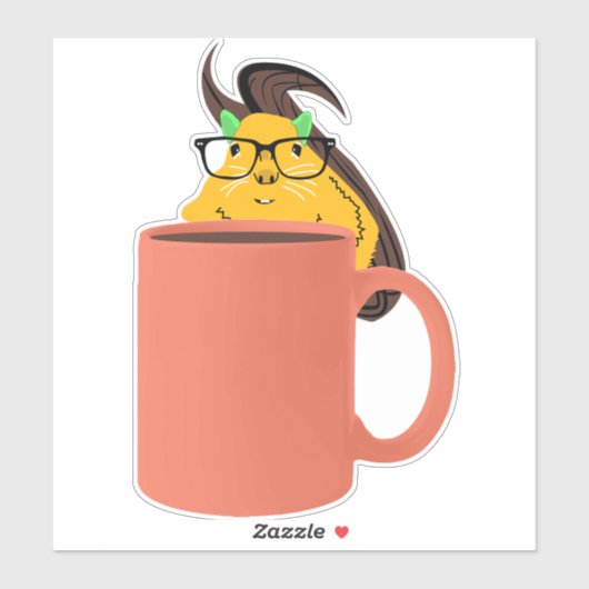 リスいけなル#515 シール (シート)