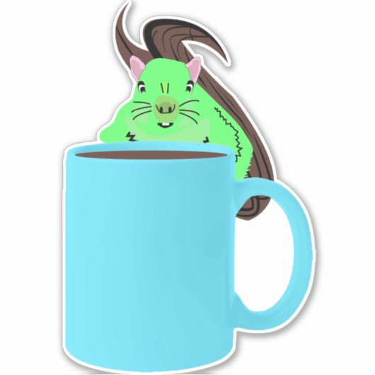 リスいけなル#522 シール (正面)