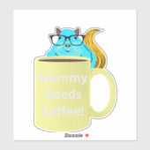 リスいけなル#529コーヒーカップ シール (シート)