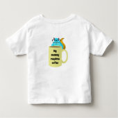 リスいけなル#529幼児 トドラーTシャツ (裏面)