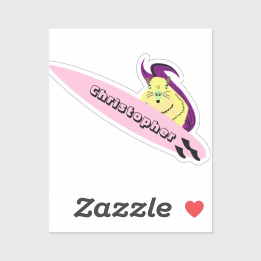 リスいけなル#579サーフィン シール (シート)