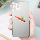 リスいけなル#652サーフィン シール (スマートフォン)