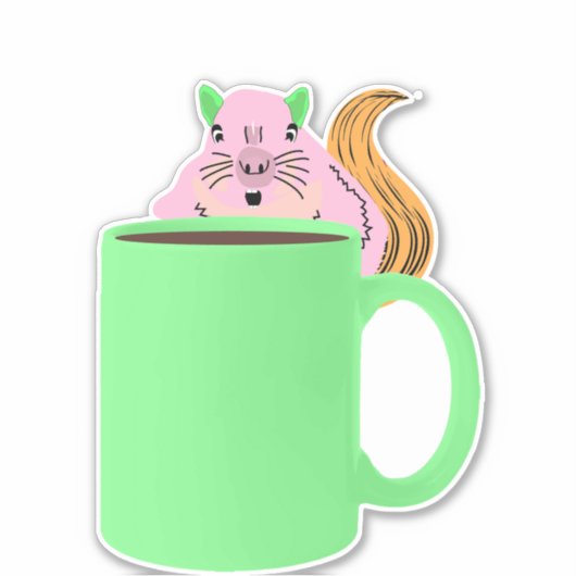 リスいけなル#681 シール (正面)