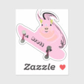 リスいけなル#698ブレットスケートボード シール (シート)