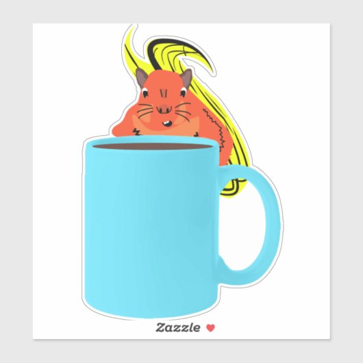 リスいけなル#702 シール (シート)