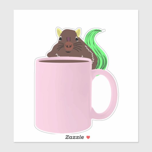 リスいけなル#777 シール (シート)